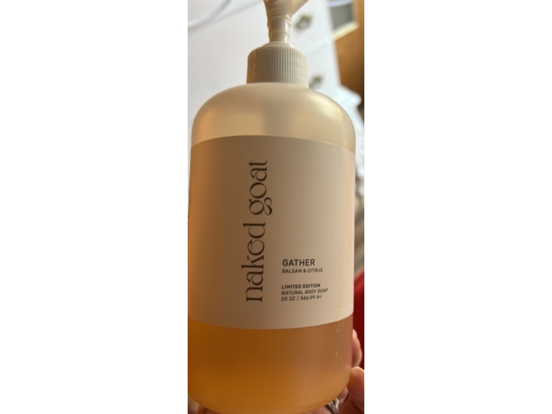 Naked Goat Natural Body Soap, Gather, 20 oz/566.99 g