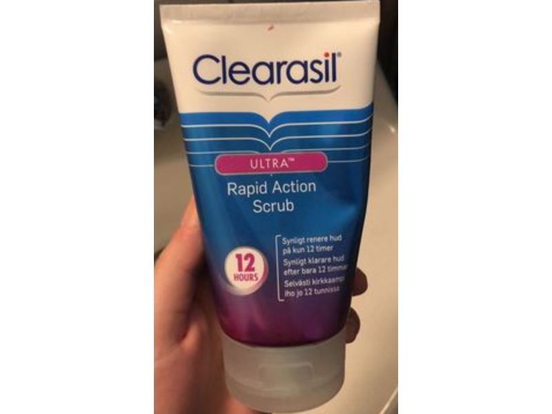 Clearasil Ultra Rapid Action Scrub, 150 mL