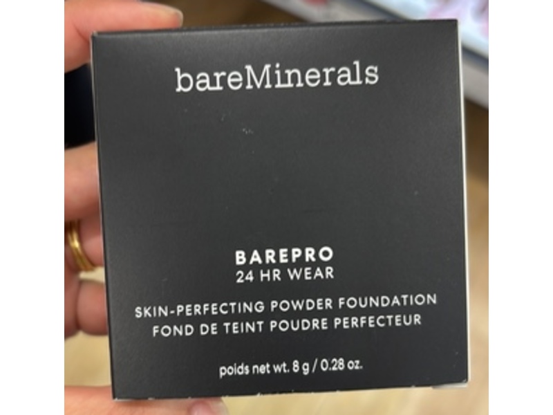 Bare Minerals Barepro Skin-Perfecting Powder Foundation, Medium Deep 40 Cool, 0.28 oz/8 g