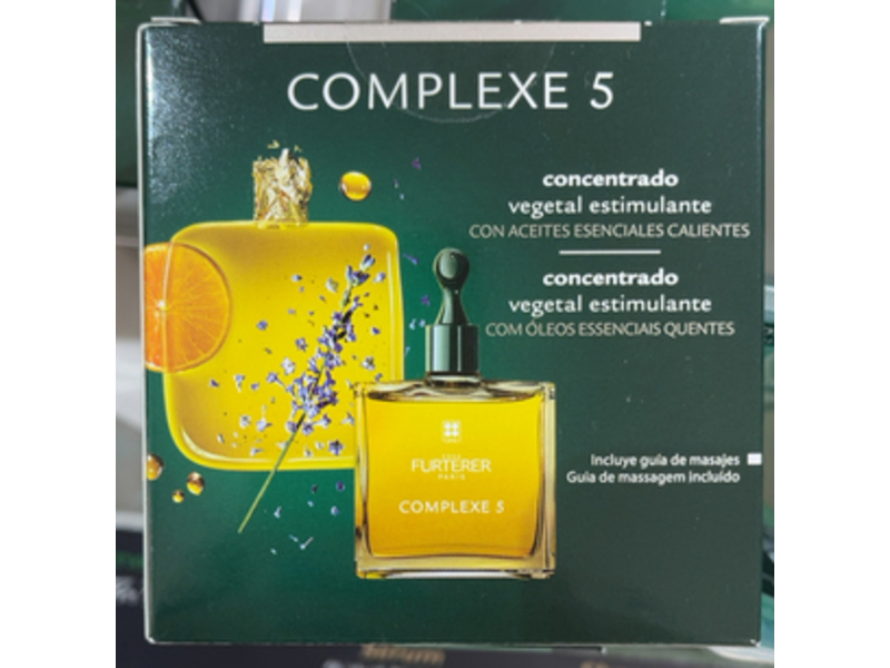 Rene Furterer Complexe 5 Stimulating Plant Concentrate, 1.6 fl oz/50 mL