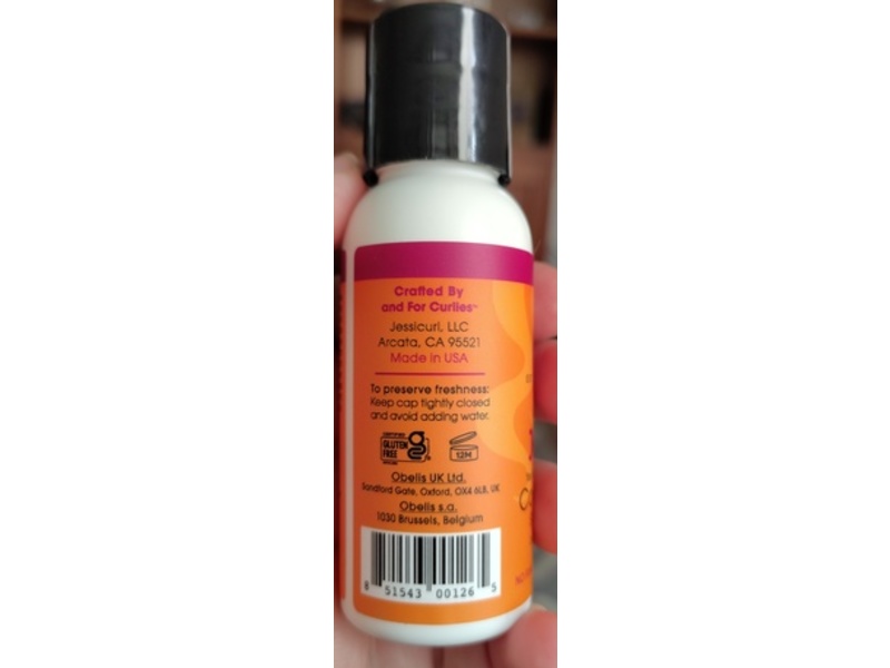 Jessicurl Confident Coils Styling Solution, No Fragrance Added, 2 fl oz/59 mL