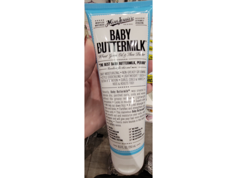 Miss Jessies Baby Buttermilk, Wheat Germ Oil & Shea Butter, 8.5 oz/250 mL