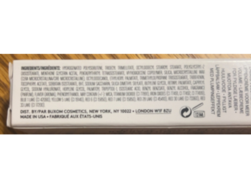 Buxom Full-On Plumping Lip Cream, Mudslide, 0.14 fl oz/4.2 mL