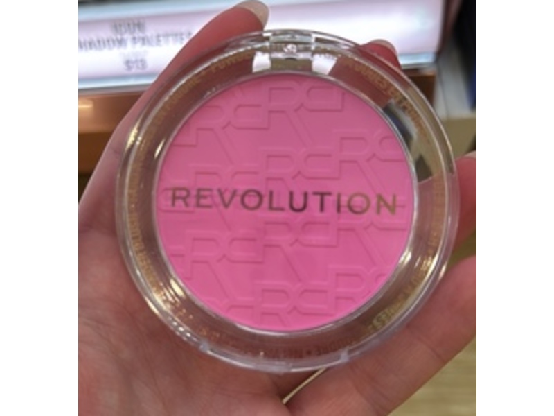 Revolution Blusher Reloaded, Future Flush Pink, 0.19 oz/5.5 g