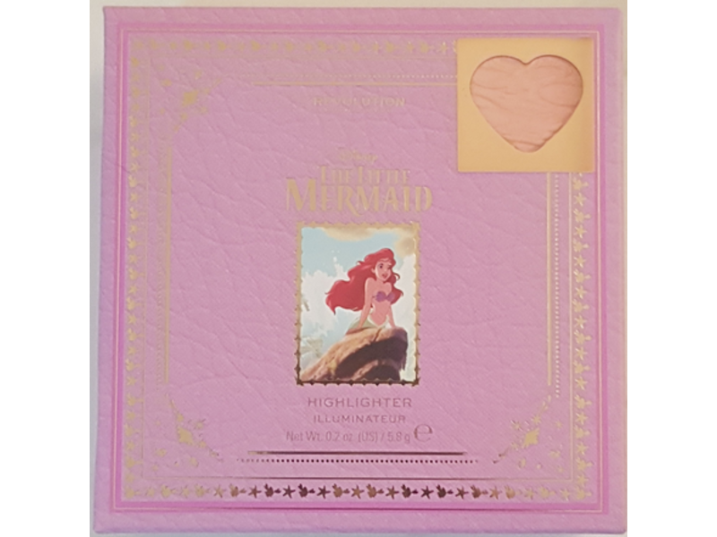 Revolution Disney Fairytale Heart Highlighter, Ariel, 0.2 oz/5.8 g