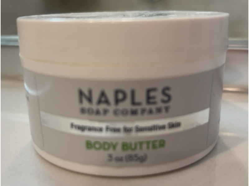 Naples Soap Company Body Butter, 3 oz/85 g