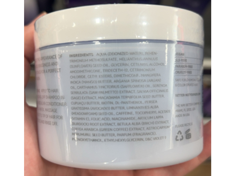 Better Not Younger Silver Lining Purple Butter Masque, 6.8 fl oz/200 mL