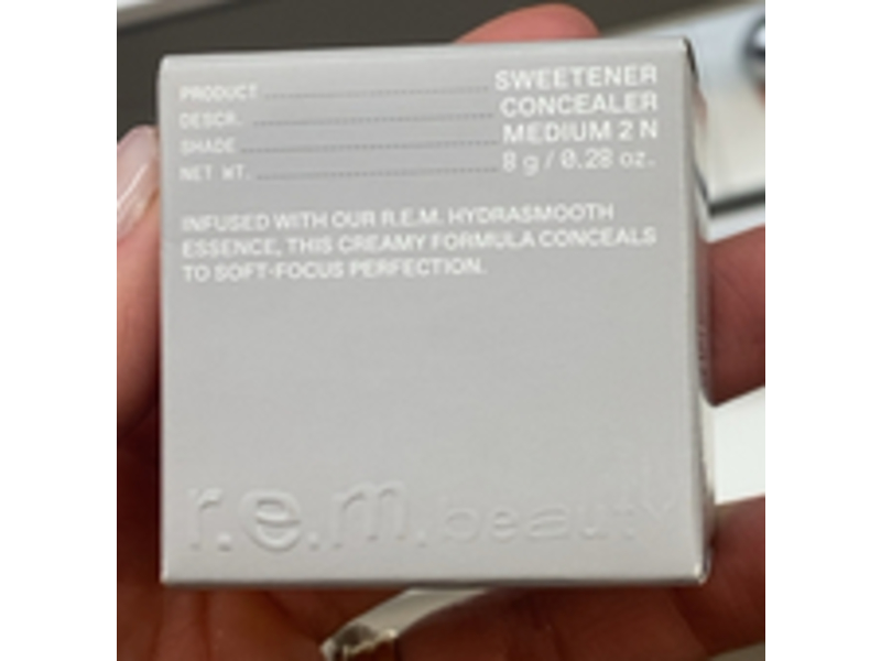 Rem Beauty Sweetener Concealer, Medium 2 N, 0.28 oz/8 g