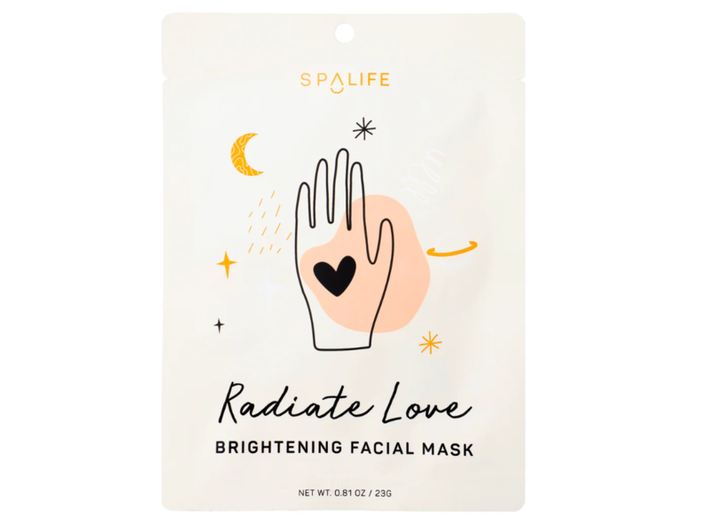 Spalife Radiate Love Brightening Facial Mask, 0.81 oz/23 g