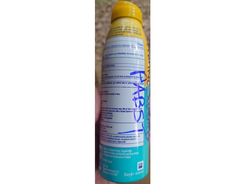 Coppertone Kids Sunscreen Spray, SPF 50, 5.5 oz/156 g.