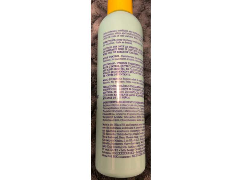 Silk Elements Curly Cuties Detangler Leave-In Spray, 8 fl oz/237 mL
