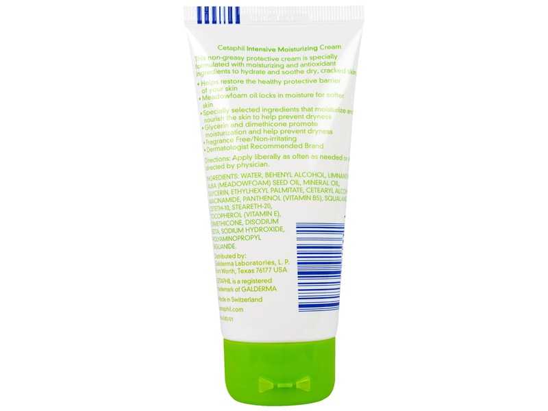 cetaphil intensive moisturizing cream with meadowfoam oil