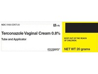 Terconazole Vaginal Cream 0.8%, 20 g, Fougera (Rx) - Image 2