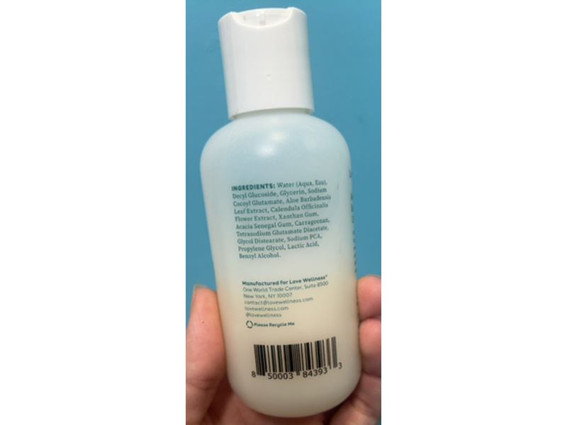 Love Wellness Ph Balancing Cleanser, 5 fl oz/148 mL