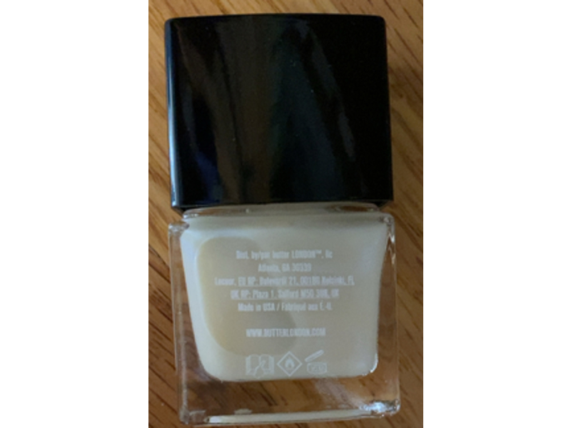 Butter London Nail Brightening Treatment, Mellow The Yellow, 0.4 fl oz/11 mL