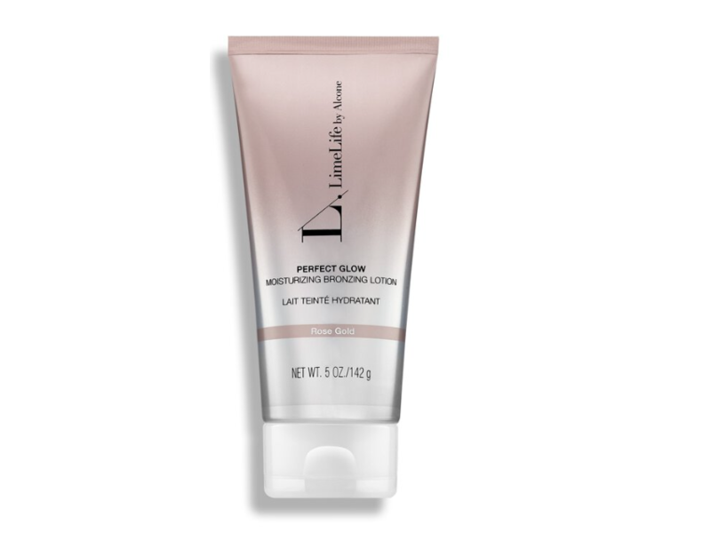 Limelife By Alcone Perfect Glow Moisturizing Bronzing Lotion, Rose Gold, 5 oz/142 g