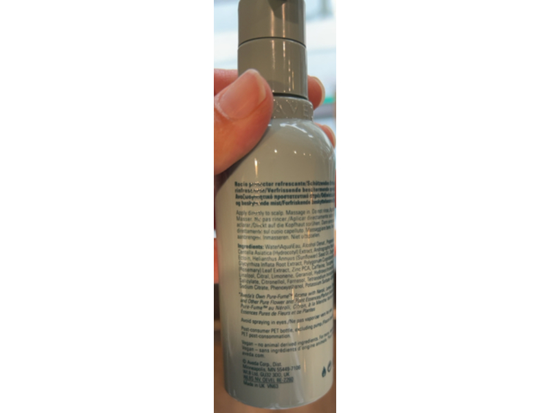 Aveda Scalp Solutions Refreshing Protective Mist, 3.4 fl oz/100 mL