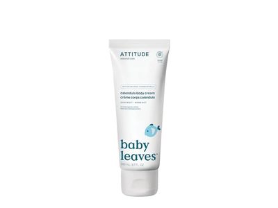Attitude Baby Leaves Calendula Body Cream, Good Night, 6.7 fl oz/200 mL
