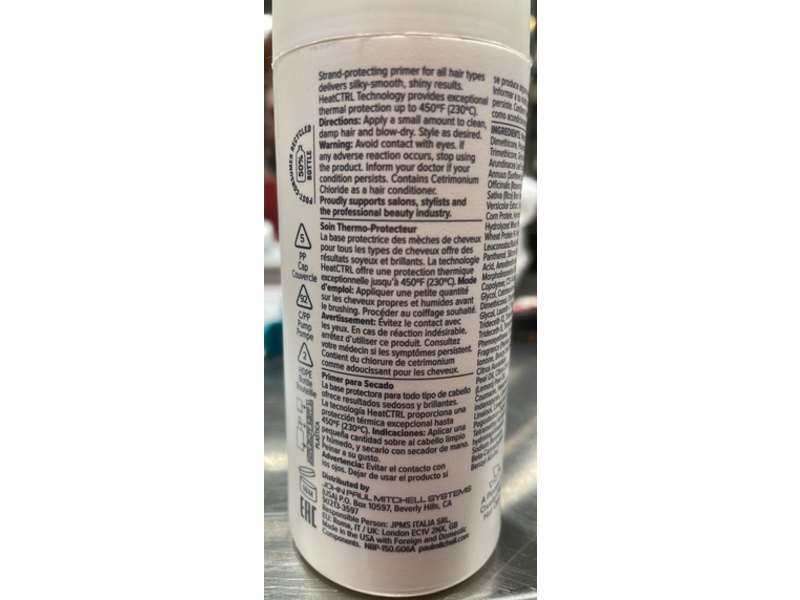 Neuro by Paul Mitchell Prime HeatCTRL Blowout Primer, 5.1 fl oz/150 mL