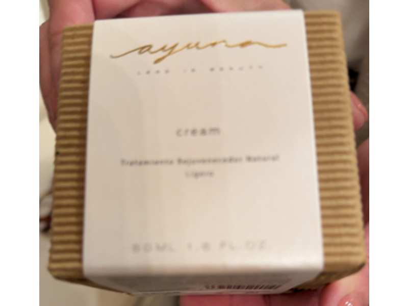 Ayuna Natural Rejuvenating Treatment Cream, Light, 1.7 fl oz/50 mL