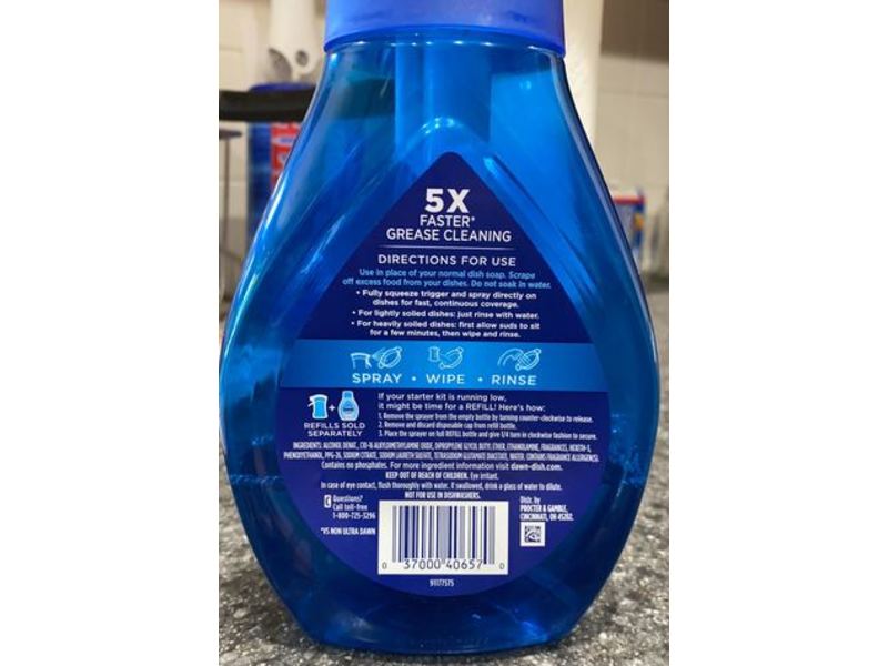 Dawn Ultra Platinum Powerwash Dish Spray, Citrus Scent, 16 fl oz