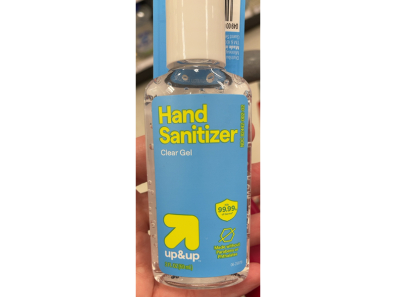 Up & Up Hand Sanitizer Clear Gel, 2 fl oz/59 mL