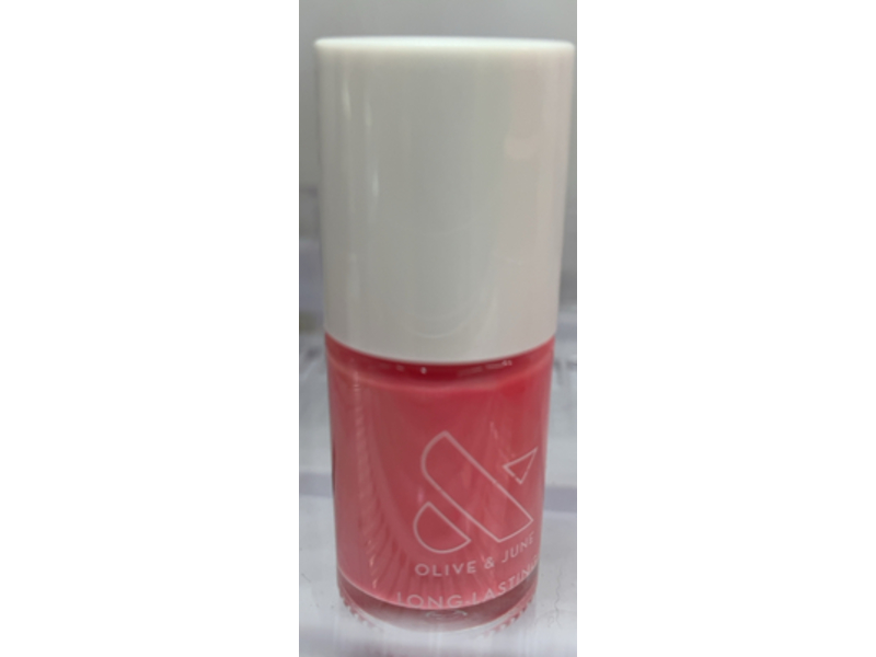 Olive & June Long Lasting Nail Polish, Hot Strawberry, 0.46 fl oz