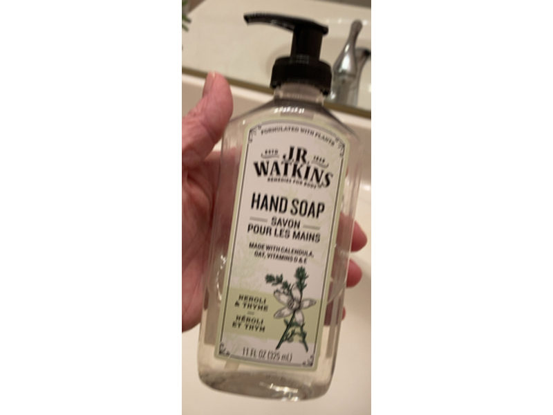 J.R Watkins Hand Soap, Neroli & Thyme, 11 fl oz/325 mL
