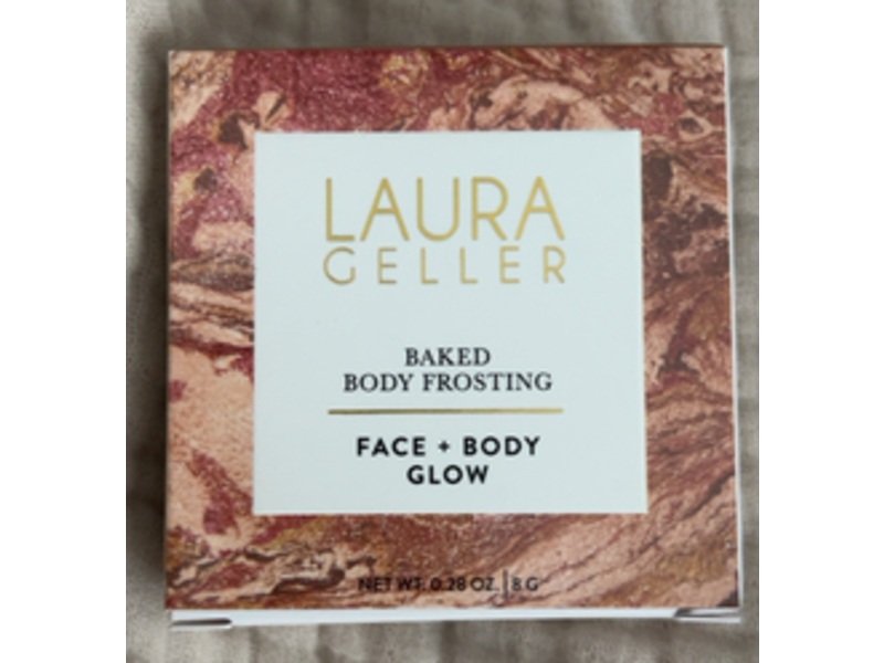 Laura Geller Baked Body Frosting Face + Body Glow, 06 Roman Holiday, 0.28 oz/8 g