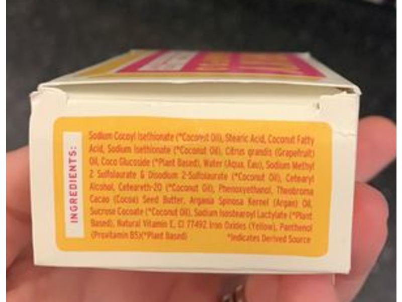 BRIXY Shampoo Bar, Citrus, 4 oz/113 g