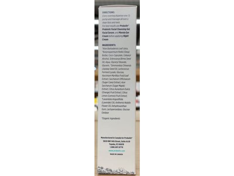 Probulin Probiotic Night Cream, 1.69 fl oz/50 mL