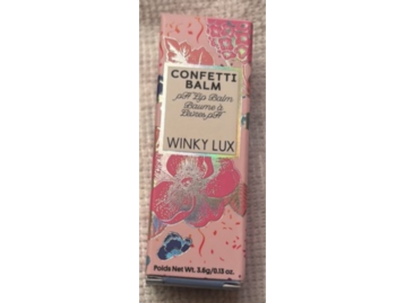 Winky Lux Gillter Confetti Ph Lip Balm, Lavender Confetti, 0.13 oz/3.6 g