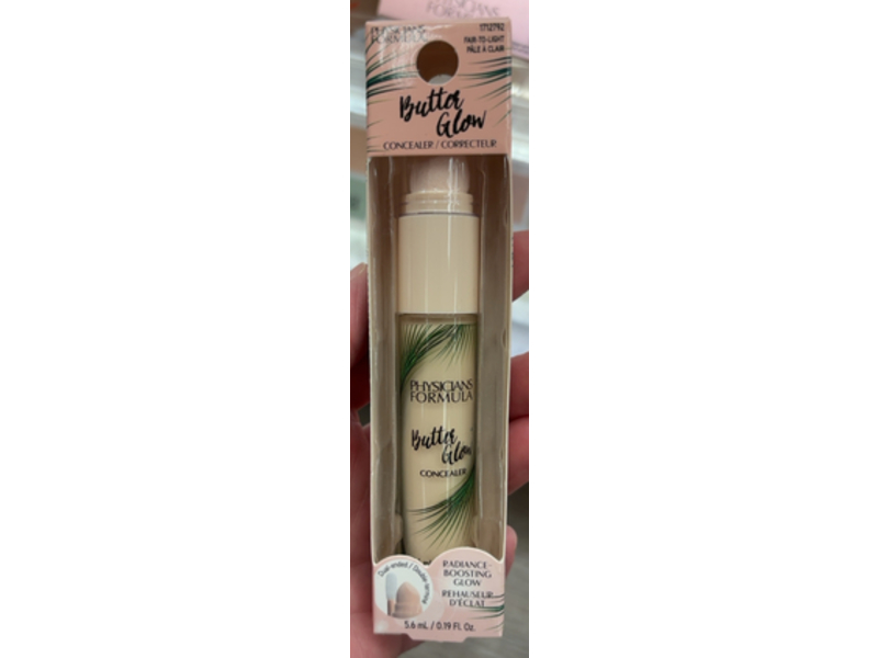 Physicians Formula Butter Glow Concealer, Fair-To-Light, 0.19 fl oz/5.6 mL