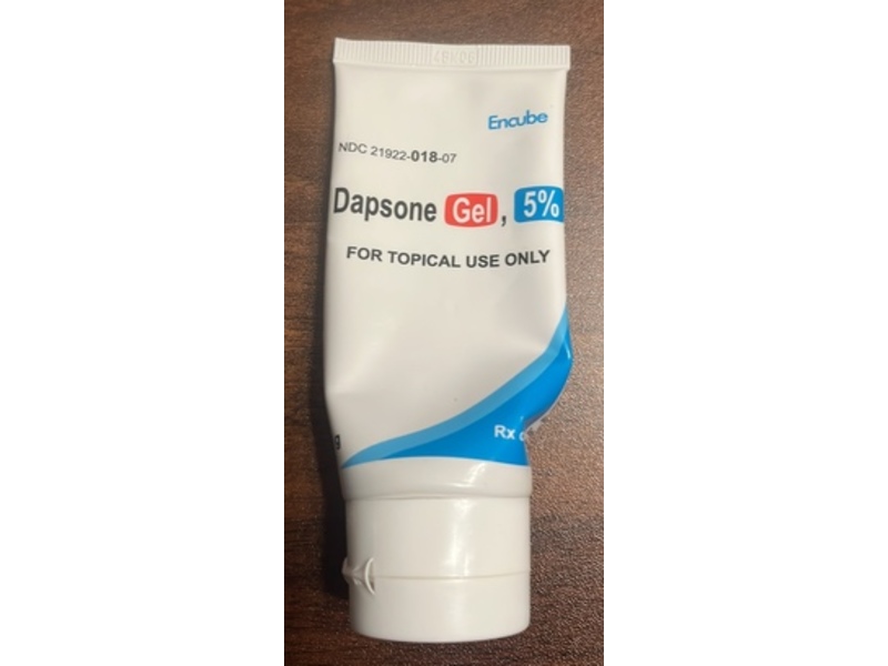 Dapsone Gel 5%, 60 g, Encube (Rx)