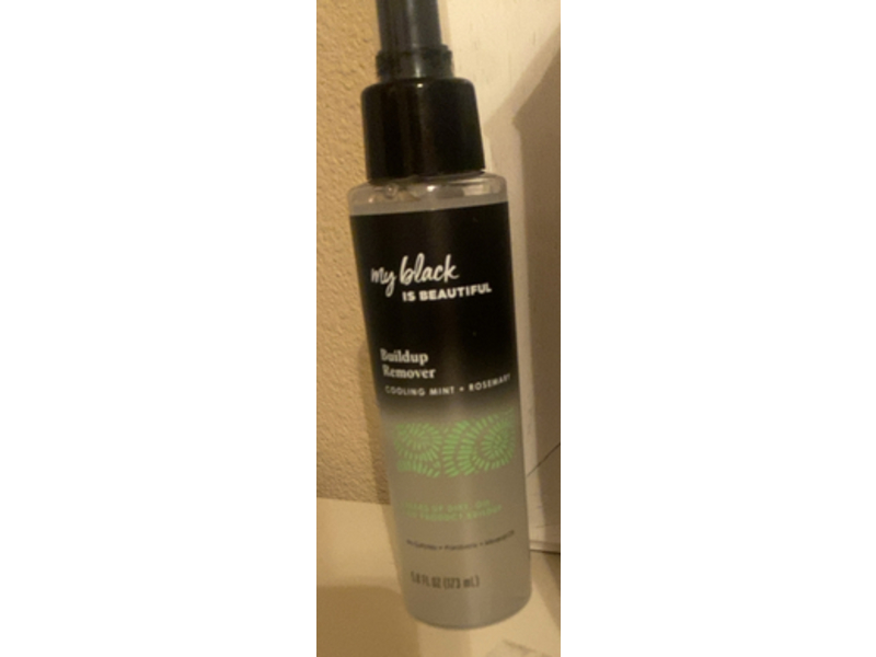 MY Black Is Beautiful Buildup Remover, Cooling Mint & Rosemary, 5.8 fl oz/173 mL