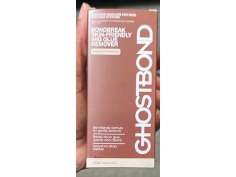 Ghost Bond Bond Break Skin-Friendly Wig Glue Remover, Classic, 4.05 fl oz/120mL