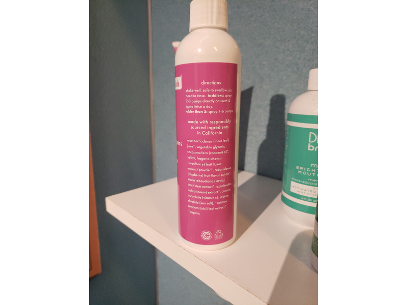 Dr. Brite Naturals Mouth Spray, Berrylicious, 8 fl oz/236.58 ml