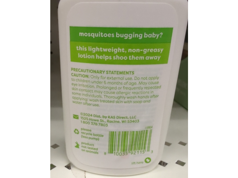 Babyganics Mosquito Repellent Lotion, 4 fl oz/118 mL