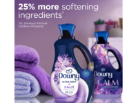 Downy Ultra Soft + Calm Liquid Fabric Softener, Lavender & Vanilla Bean, 48 Loads, 32 fl oz/0.96 L - thumbnail 2