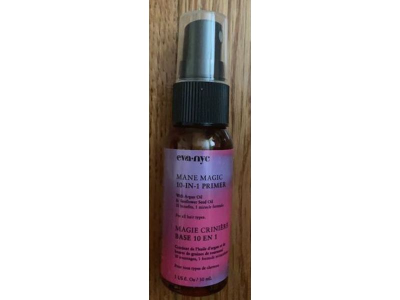 eva nyc Mane Magic 10-in-1 Primer With Argan Oil & Sunflower Seed Oil, 1 fl oz/30 mL