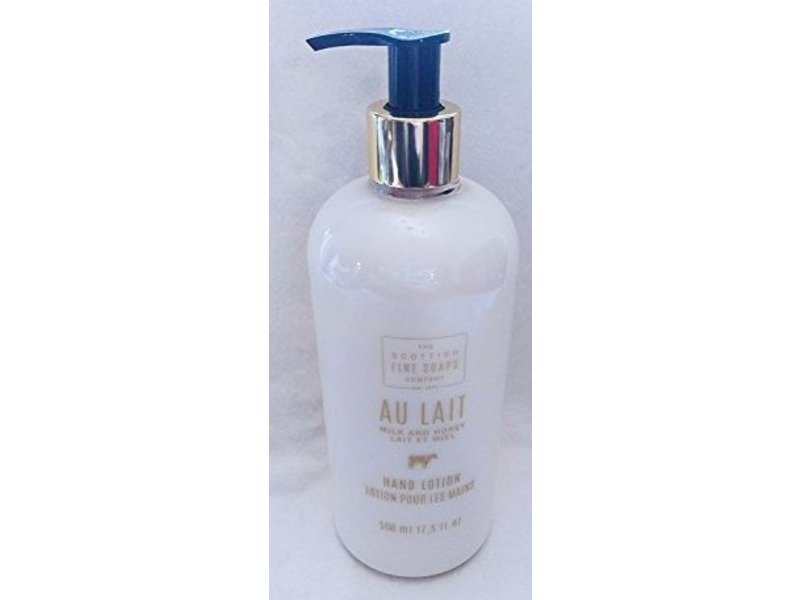 The Scottish Fine Soaps Company Au Lait Hand Lotion, Milk & Honey, 17.5 fl oz/500 mL