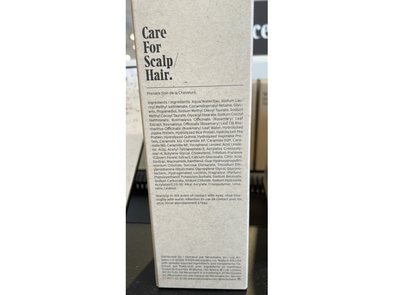 Necessaire Rosemary Shampoo, 8.4 fl oz|250 mL