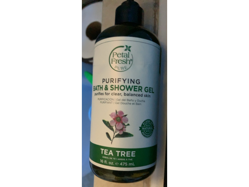 Petal Fresh Pure Purifying Bath & Shower Gel, Tea Tree, 16 fl oz/475 mL