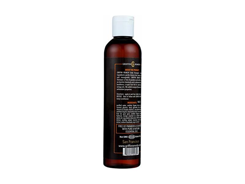 Griffin Remedy Daily Shampoo, Sea Buckthorn And Orange, 8 fl oz