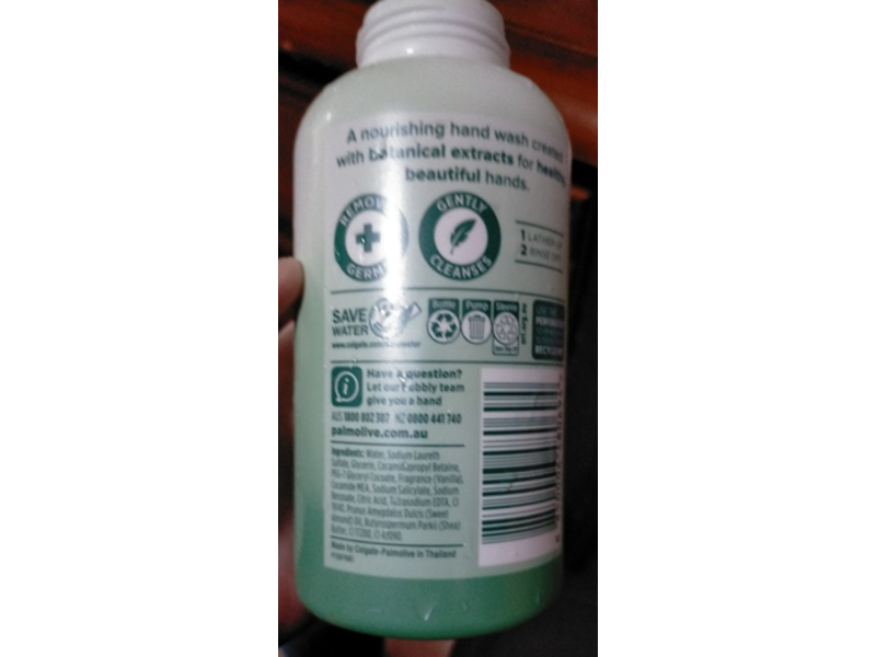 Palmolive Foaming Hand Wash, Vanilla + Sweet Almond, 400 ml