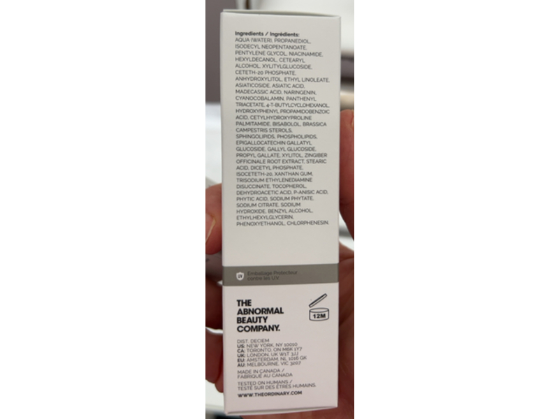 The Ordinary Soothing & Barrier Support Serum, 1oz/30 mL