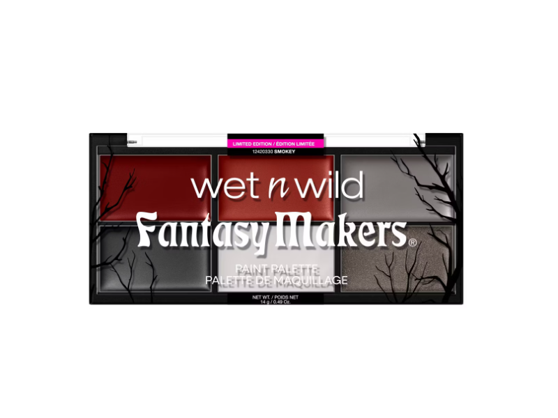 Wet n Wild Fantasy Makers Paint Palette, Smokey, 0.49 oz/14 g