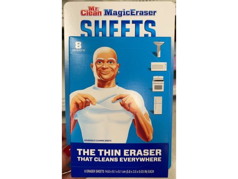 Mr.Clean Magic Eraser Sheets, 8 Sheets