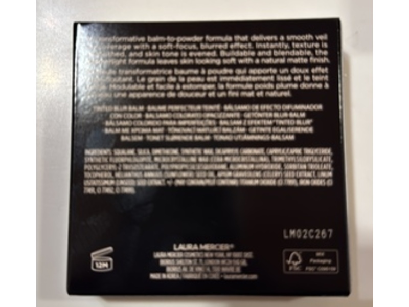 Laura Mercier Tinted Blur Balm, 01 Fair, 0.17 oz/5 g