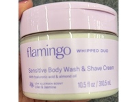 Flamingo Sensitive Body Wash & Shave Clean Duo, Lilac & Jasmine 10.5 fl oz fl oz/310.5 mL, Pack Of 2 - thumbnail 2